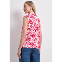 Street One Top Flower Off White