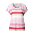 Street One Shirt Striped Glory Red