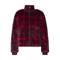 Street One Bomber Jas Checked Plum
