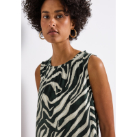 Street One Jurk Zebra Pine Grove Green