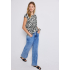 Street One Shirt Zebra Pine Grove Green