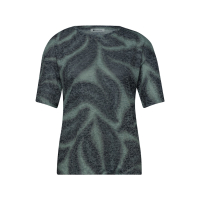 Street One Shirt Burned Deep Bound Green