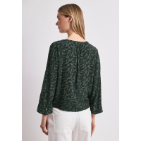 Street One Blouse Deep Bound Green
