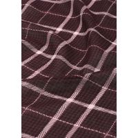 Street One Sjaal Checked Rustic Rouge