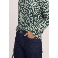 Street One Col Trui Stormy Green
