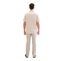 Tom Tailor Chino Linnen Caramel Beige Chambray