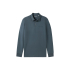 Tom Tailor Longsleeve Polo Shirt Stormy Blue