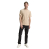 Tom Tailor T-Shirt Jacquard Palm Beige