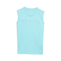 Tom Tailor Tank Top Caribbean Turquoise