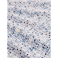Tom Tailor Shirt Dots White Blue