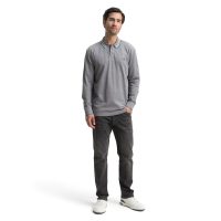 Tom Tailor Longsleeve Polo Shirt Navy White