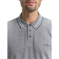 Tom Tailor Longsleeve Polo Shirt Navy White