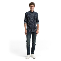 Tom Tailor Shirt Poplin Navy