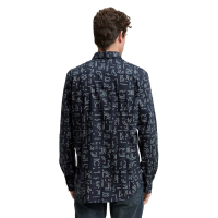 Tom Tailor Shirt Poplin Navy