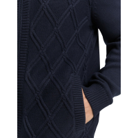 Tom Tailor Vest Cable Sky Captain Blue