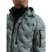 Tom Tailor Hybrid Jacket Washed Jasper Green