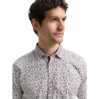 Tom Tailor Shirt Dots White