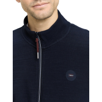 Tom Tailor Vest Structured Sky Captain Blue