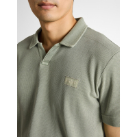 Tom Tailor Polo Shirt Greyish Shadow Olive