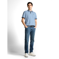 Tom Tailor Polo Shirt Mountain Spring Blue