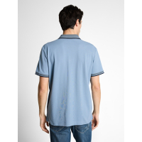 Tom Tailor Polo Shirt Mountain Spring Blue