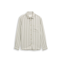 Tom Tailor Shirt Striped Green White
