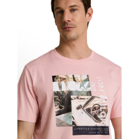 Tom Tailor T-Shirt Car Twinkle Pink