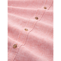 Tom Tailor Shirt Linnen Chili Orange