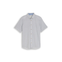 Tom Tailor Shirt Linnen White Navy
