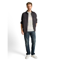 Tom Tailor T-Shirt Striped Rose Teal