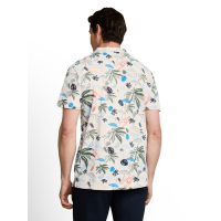 Tom Tailor Polo Shirt Beach Off White