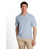 Tom Tailor Polo Shirt Light Blue Grey