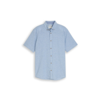 Tom Tailor Shirt Linnen Bleeched Blue
