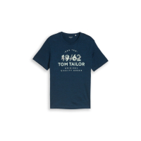 Tom Tailor T-Shirt Navy Blue Petrol