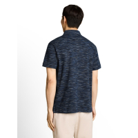 Tom Tailor Polo Shirt Spacedye Navy
