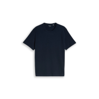 Tom Tailor T-Shirt Structured Sky Captain Blue