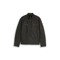 Tom Tailor Biker Jacket Black