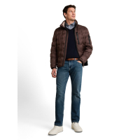 Tom Tailor Hybrid Jacket Java Dark Brown