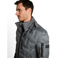 Tom Tailor Hybrid Jacket Darkest Olive