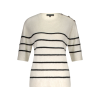 Tramontana Jumper Boucle Striped Stone
