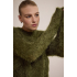 Tramontana Jumper Hairy Yarn Moss