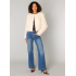 Yest Vest Clemence Sandy White