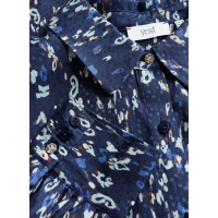 Yest Blouse Ussia Dark Blue Multi