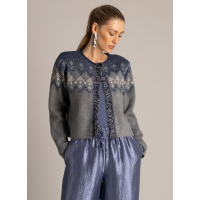 Yest Vest Ulrike Dark Blue Mid Grey