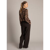 Yest Blouse Urelle Brown Dark Sand