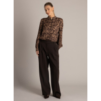Yest Blouse Urelle Brown Dark Sand