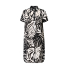 Yest Jurk Tereza Black White
