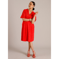 Yest Jurk Maria Hot Red