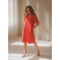 Yest Jurk Maria Hot Red