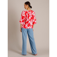 Yest Blouse Top Mylene Bright Pink